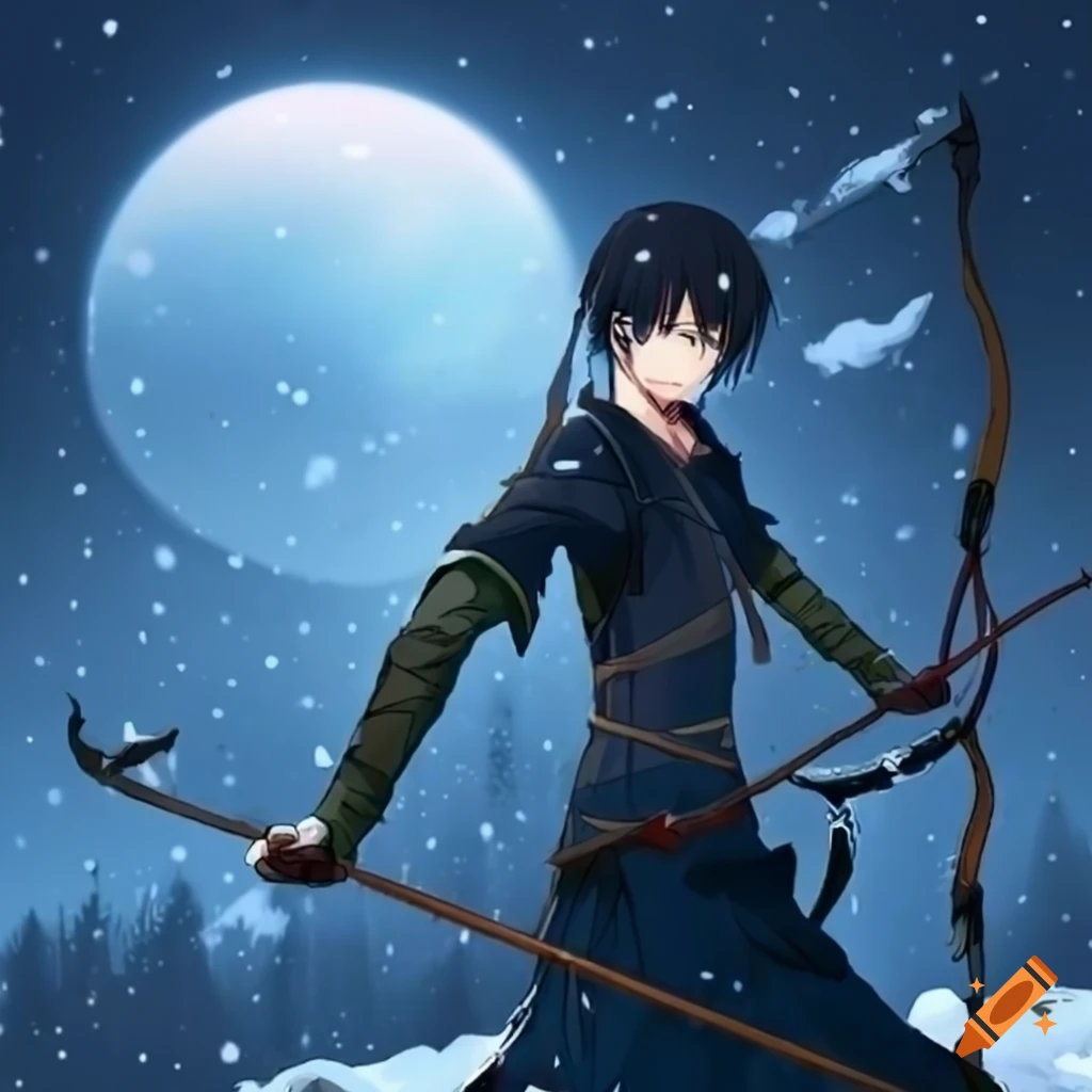 anime male archer