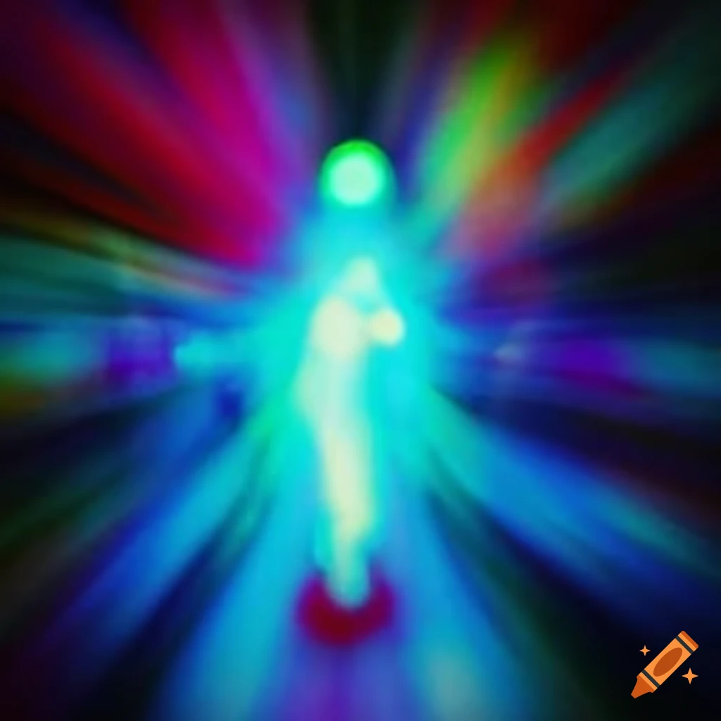 blurred image of angelic lights