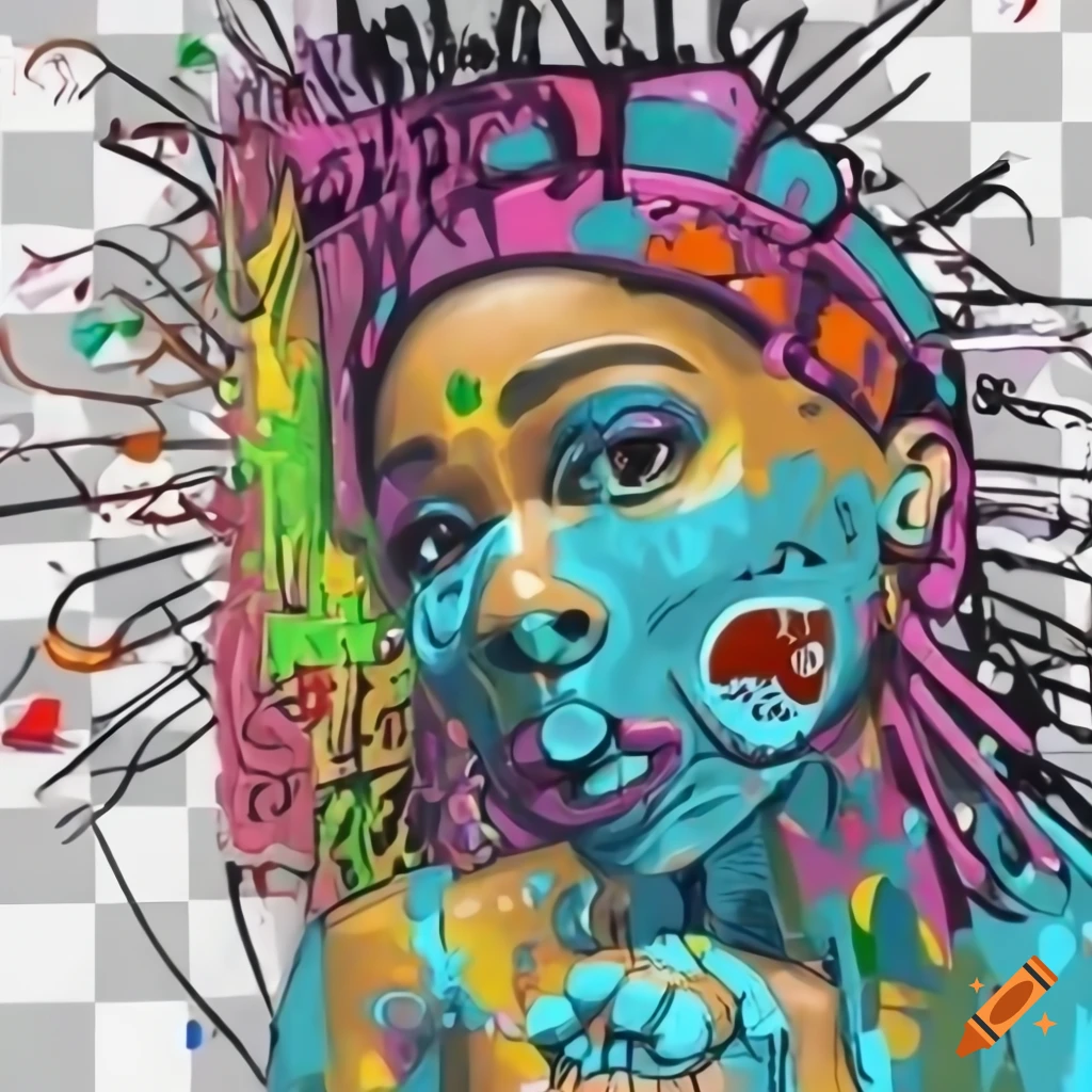 graffiti artwork in PNG format