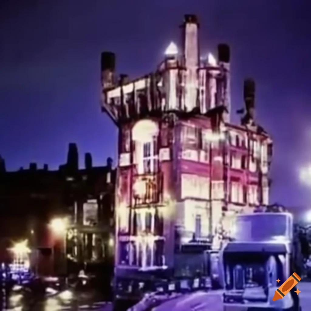 eerie found footage of technological celebrations in 70s Edinburgh