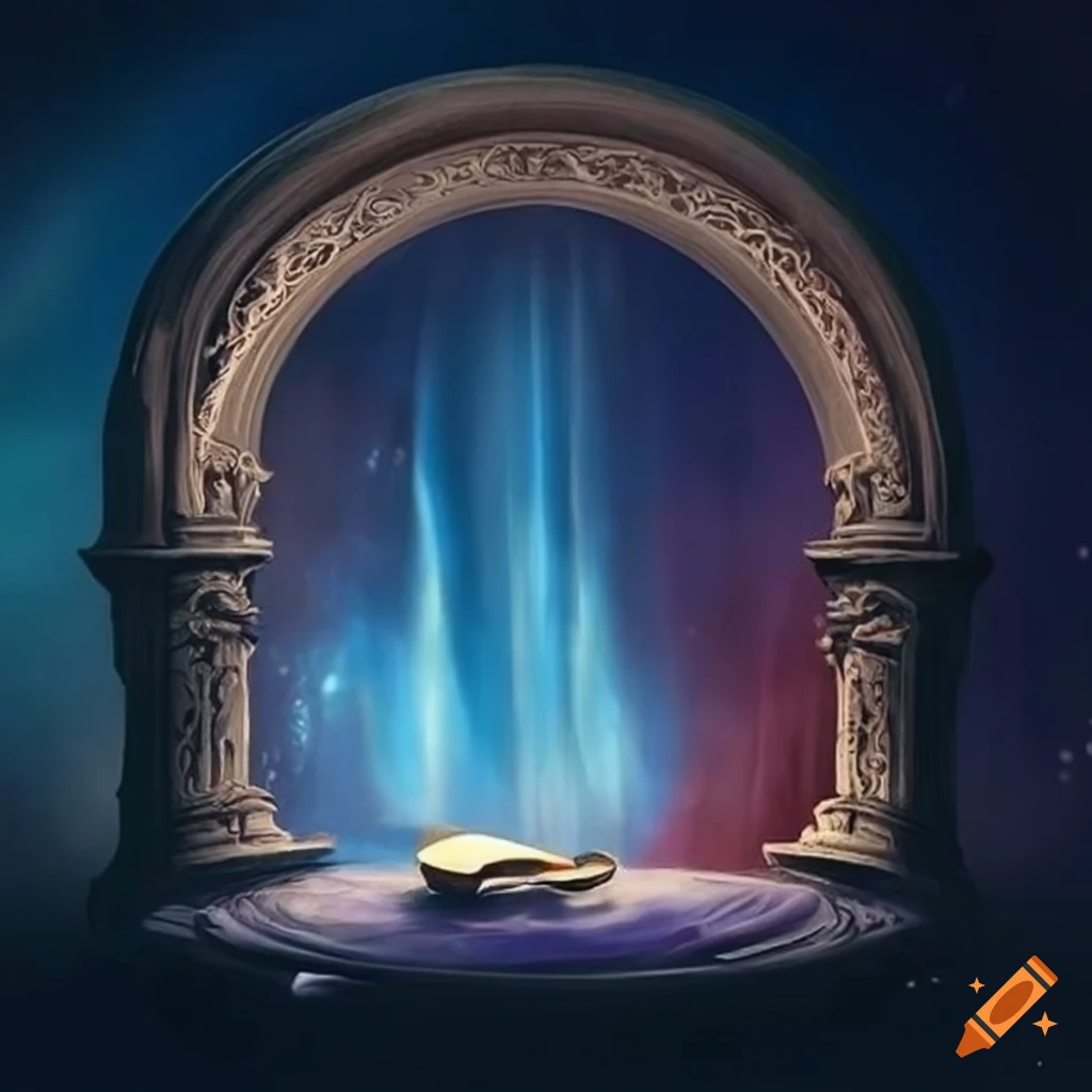 artwork of a couple sleeping in an enchanted book