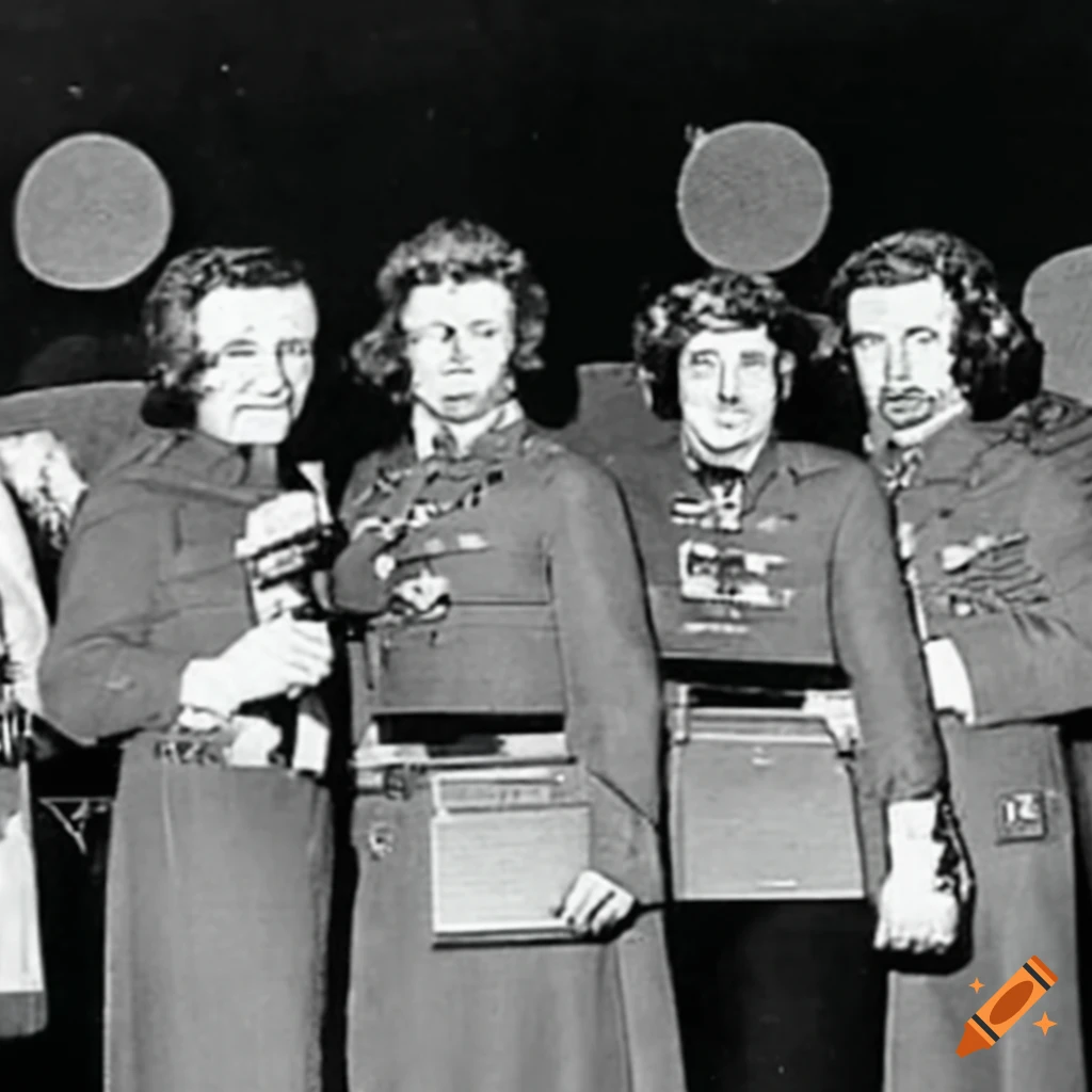 eerie found footage of technological celebrations in 70s Edinburgh