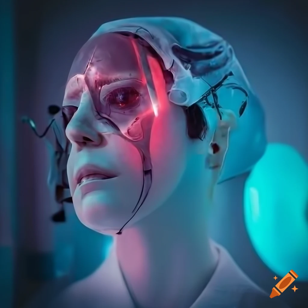 Futuristic Hospital Design With Intubated Patient