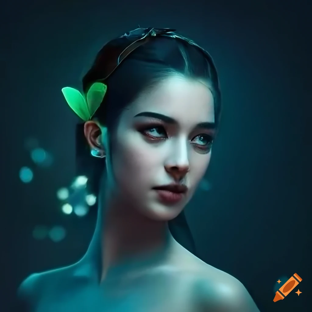 ultra realistic fantasy girl artwork