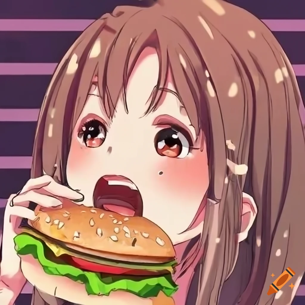 Jolokia Burger | Food icons, Burger, Anime egg