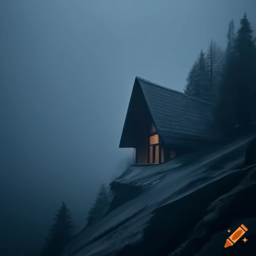 stunning Alpine architecture in natural lighting