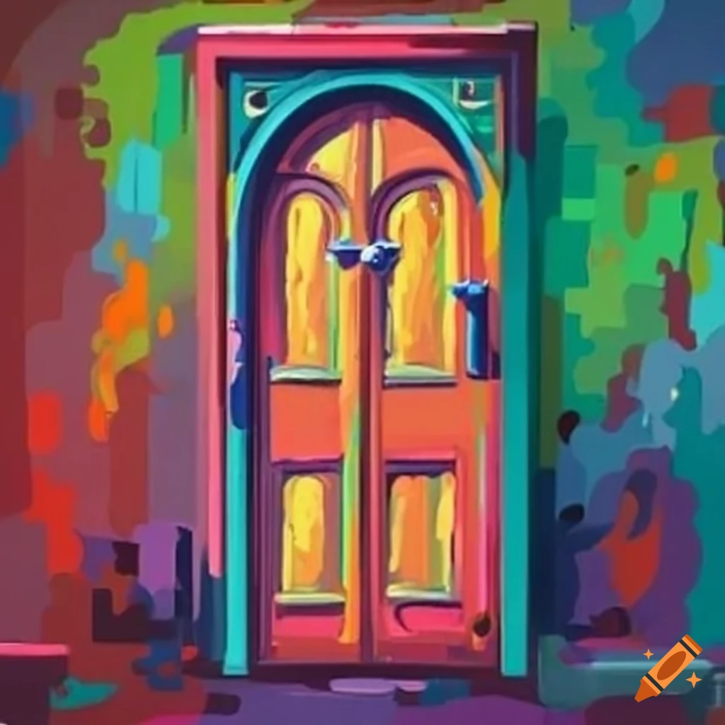 image-of-mysterious-doors-waiting-to-be-opened-on-craiyon