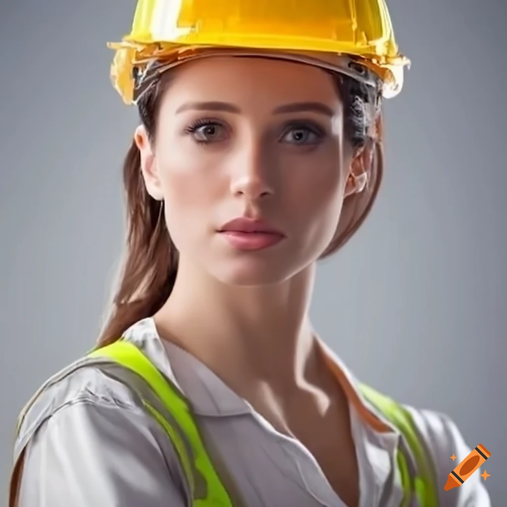 female construction worker on the job