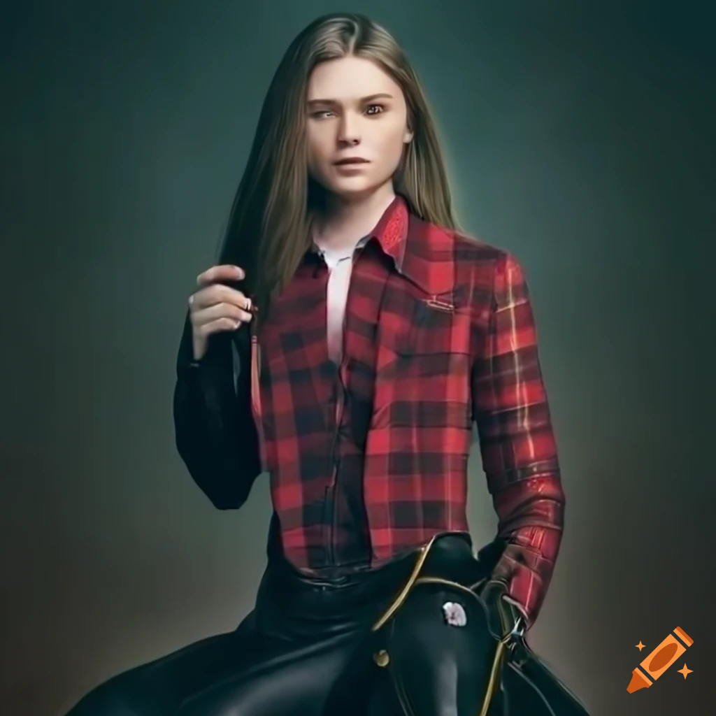 photograph of Sophie Cookson as a horse-rider