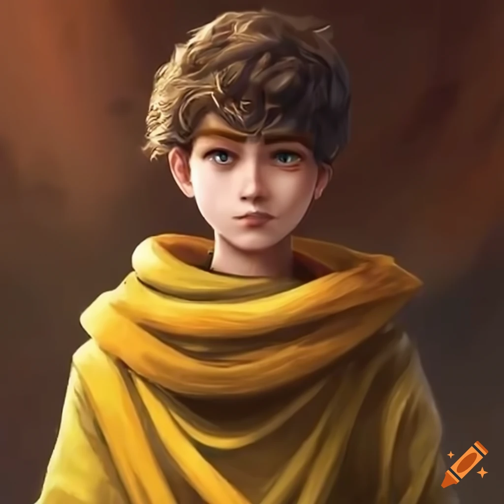 epic hero in yellow outfit