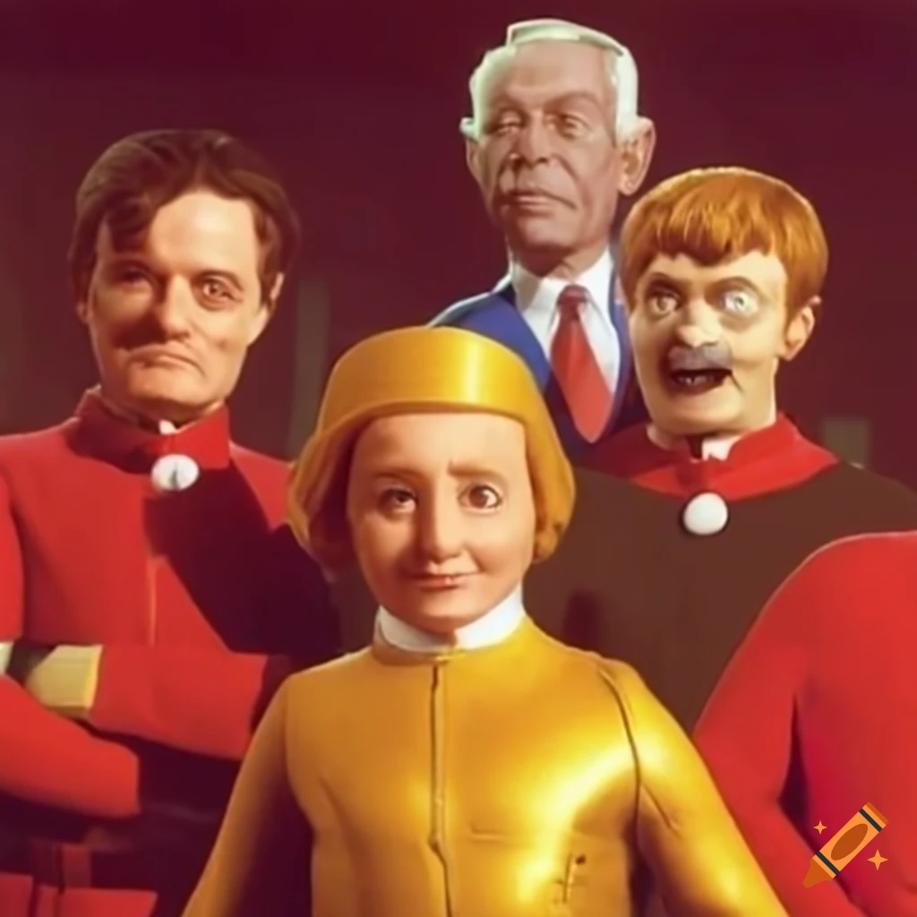 Supermarionation logo on Craiyon