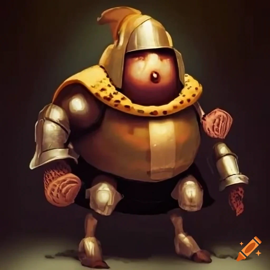 Entered a competition to redraw a cartoon potato as something pop culture  related. Meet the mighty Potato Slayer : r/runescape