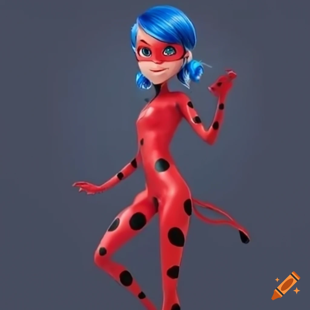 Miraculous ladybug character on Craiyon