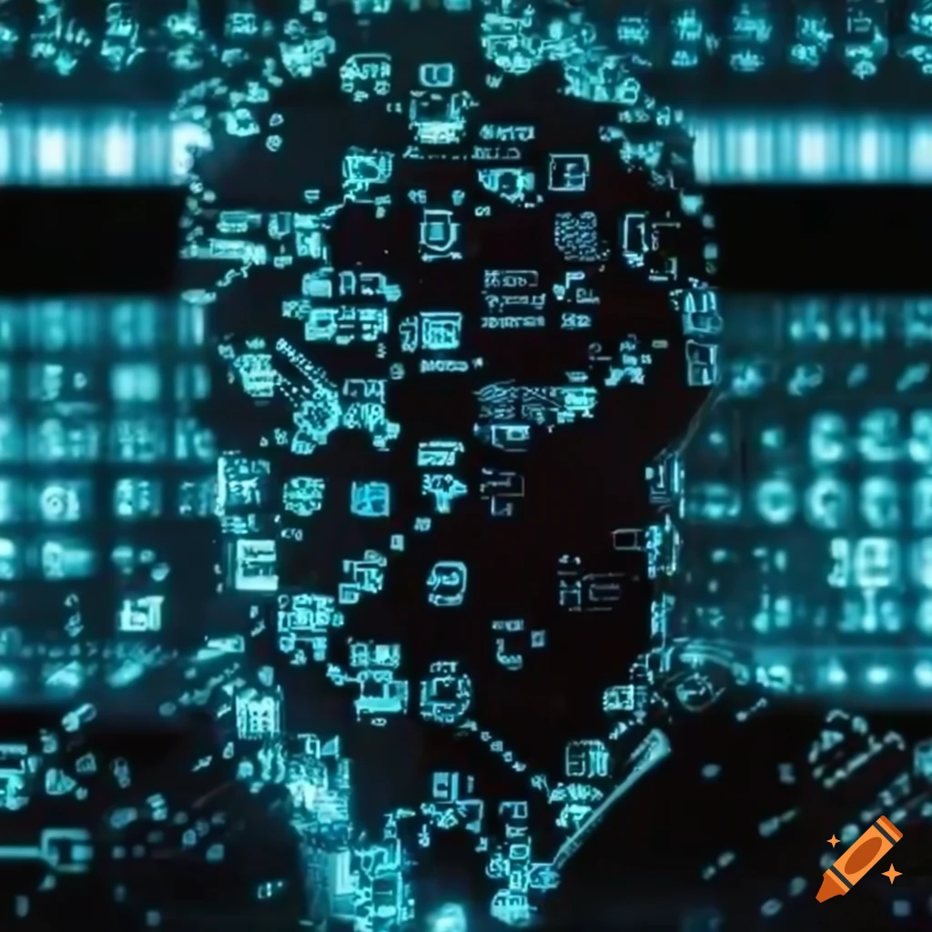 Young professionals in iceland's cyber security field on Craiyon