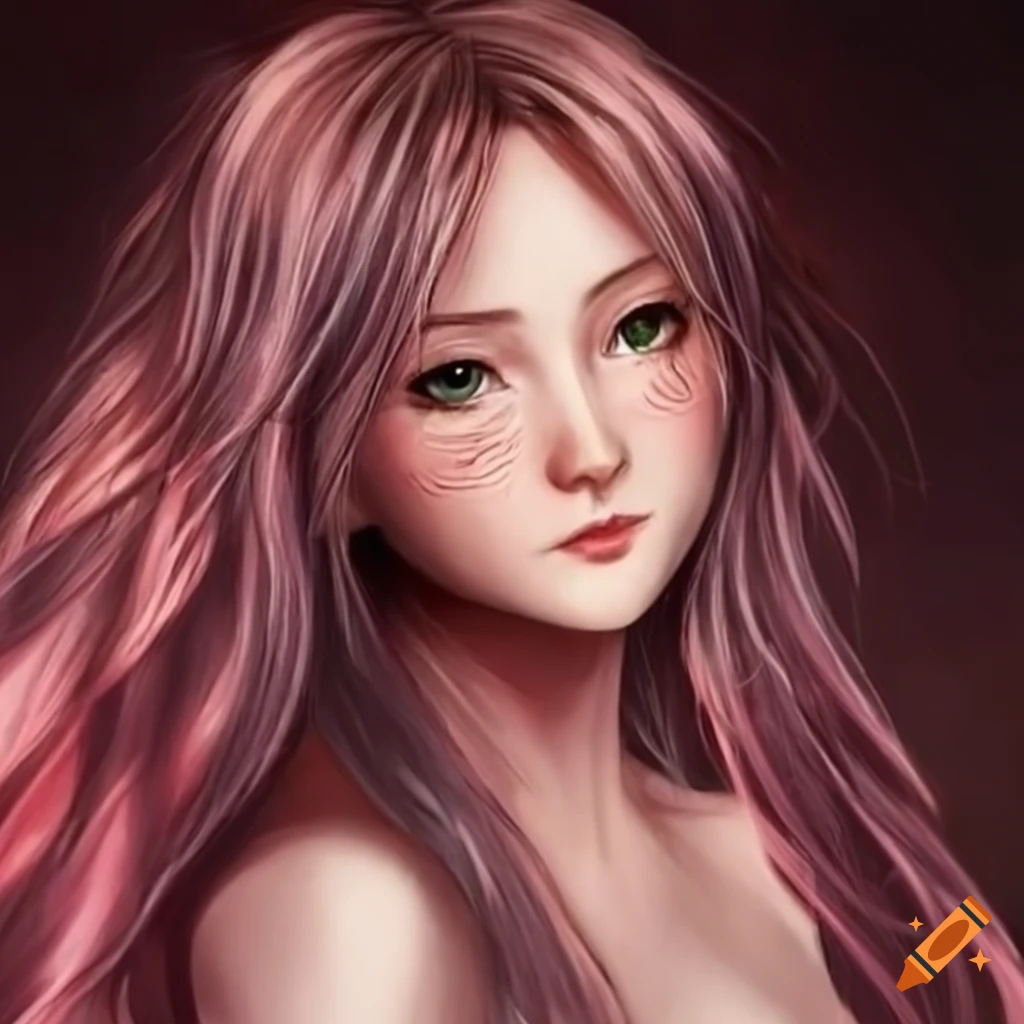 Realistic Depiction Of Female With Long Hair On Craiyon 4078