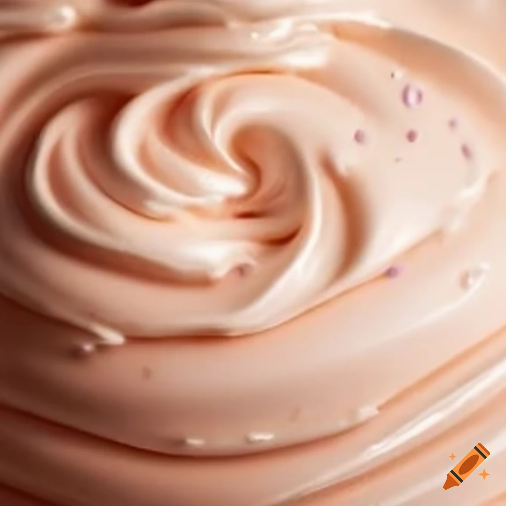 realistic whipped cream web button