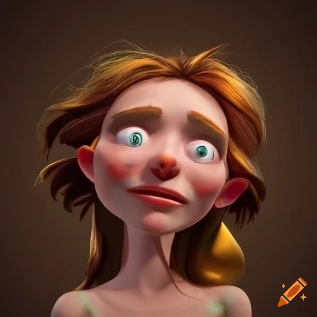 comical animated scene of a dating fight