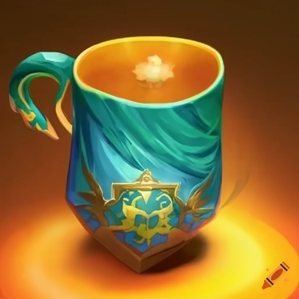 Zelda-themed cup