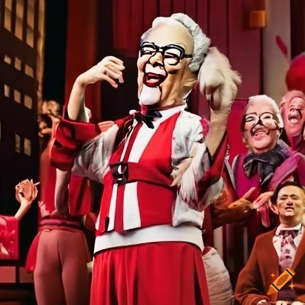 poster for a Broadway musical about KFC