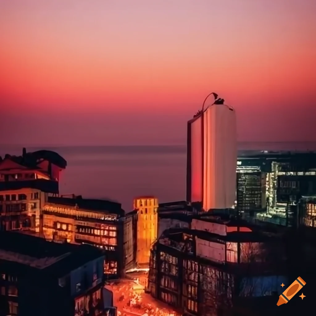 ultra HD cityscape of Varna, Bulgaria