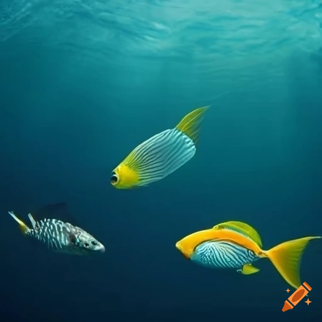 ocean fish swimming underwater