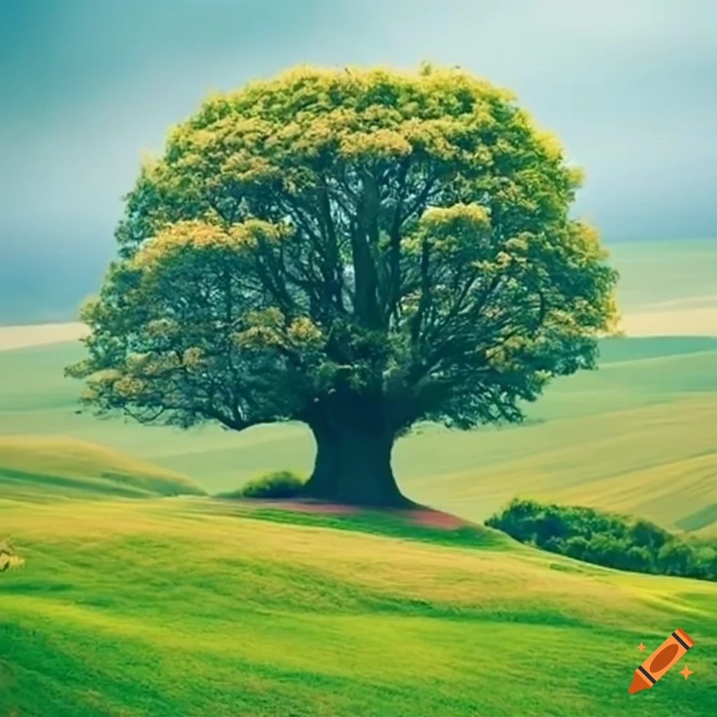 a-lush-green-tree-in-a-sunny-field-on-craiyon