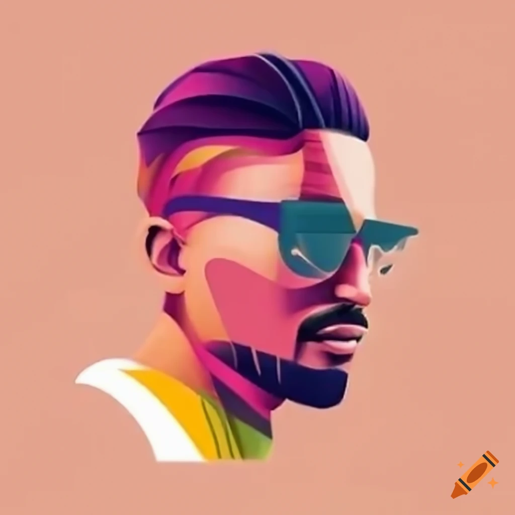 Usher vector illustration on Craiyon