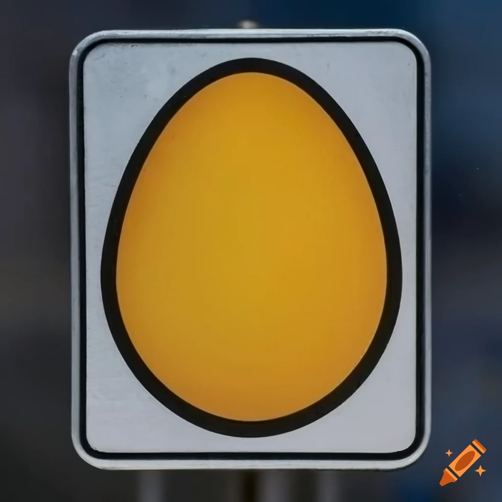 egg road sign