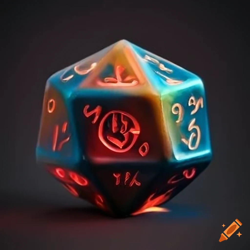 Dice For Fantasy Board Games On Craiyon
