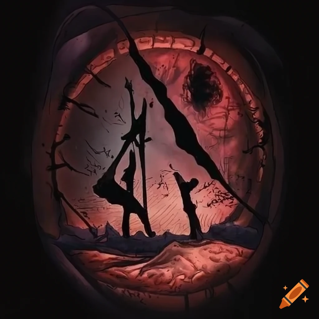cover art with Cursed Island lettering