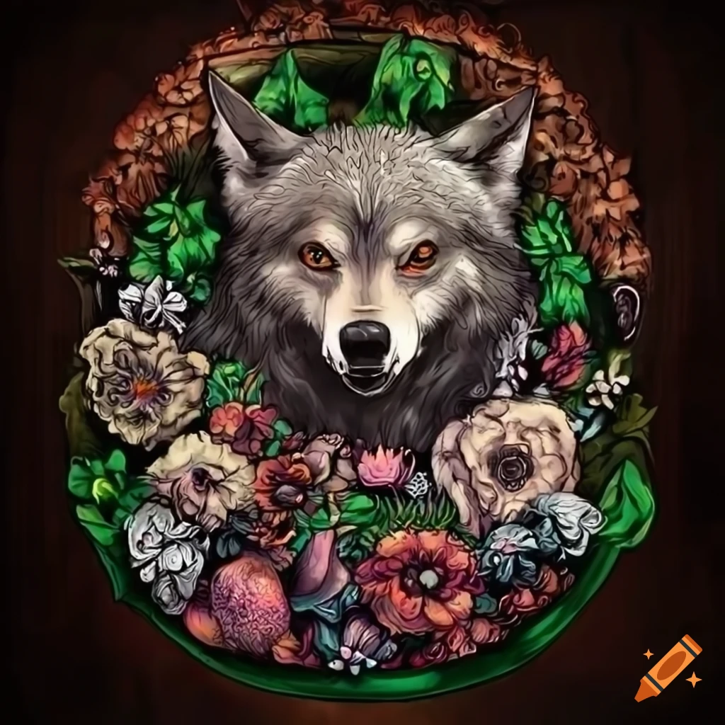 Tribal Wolf - ArtWear Tattoo
