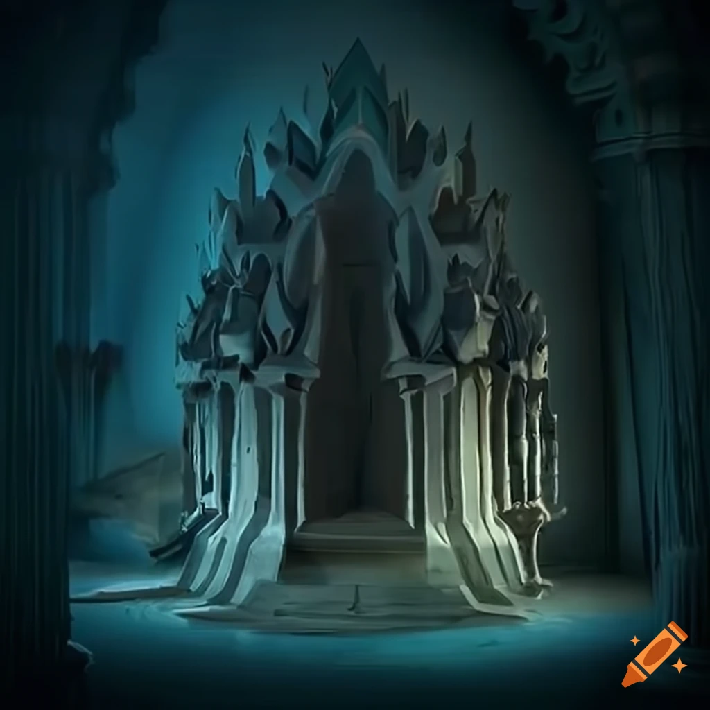 Zelda-inspired architectural stave carving