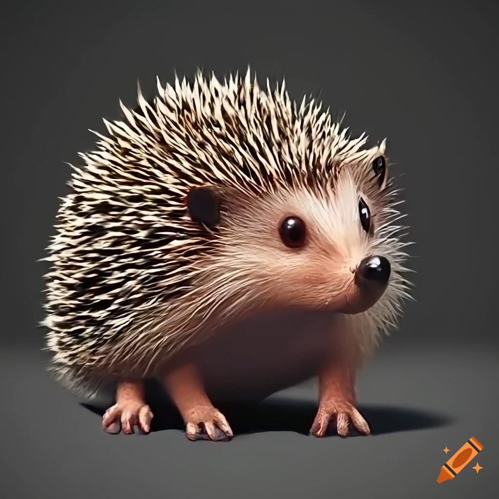 Hedgehog servers on Craiyon