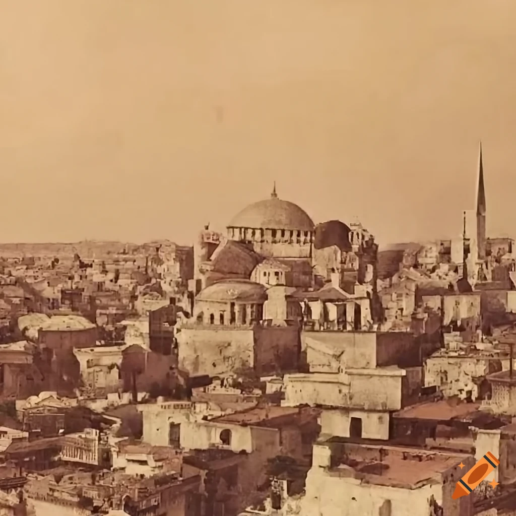 Detailed view of constantinople during ottoman times on Craiyon