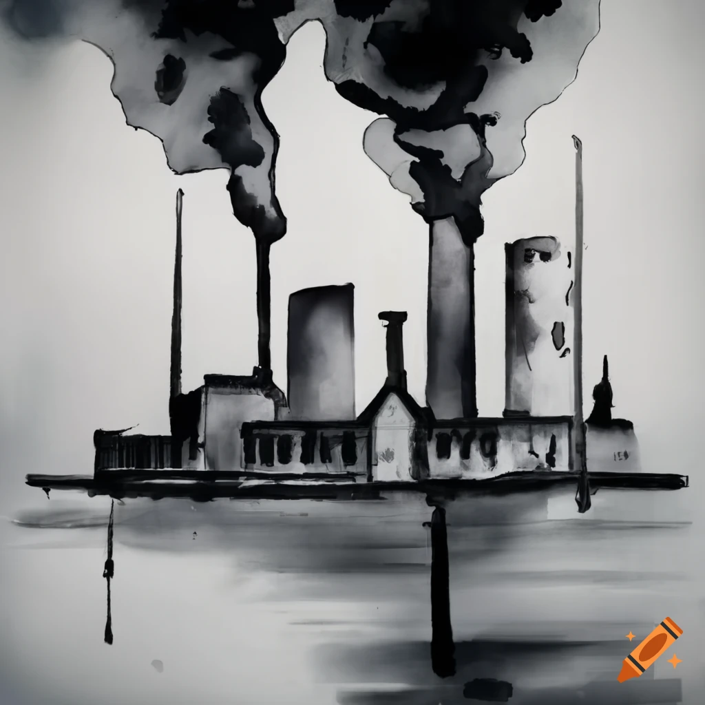 Factory Air Pollution Symbol High-Res Vector Graphic - Getty Images