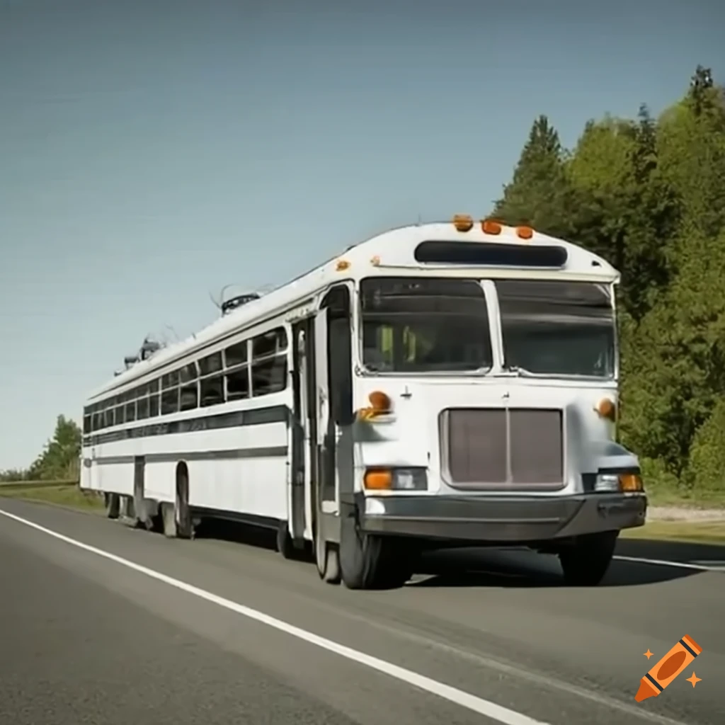 autobus on a road