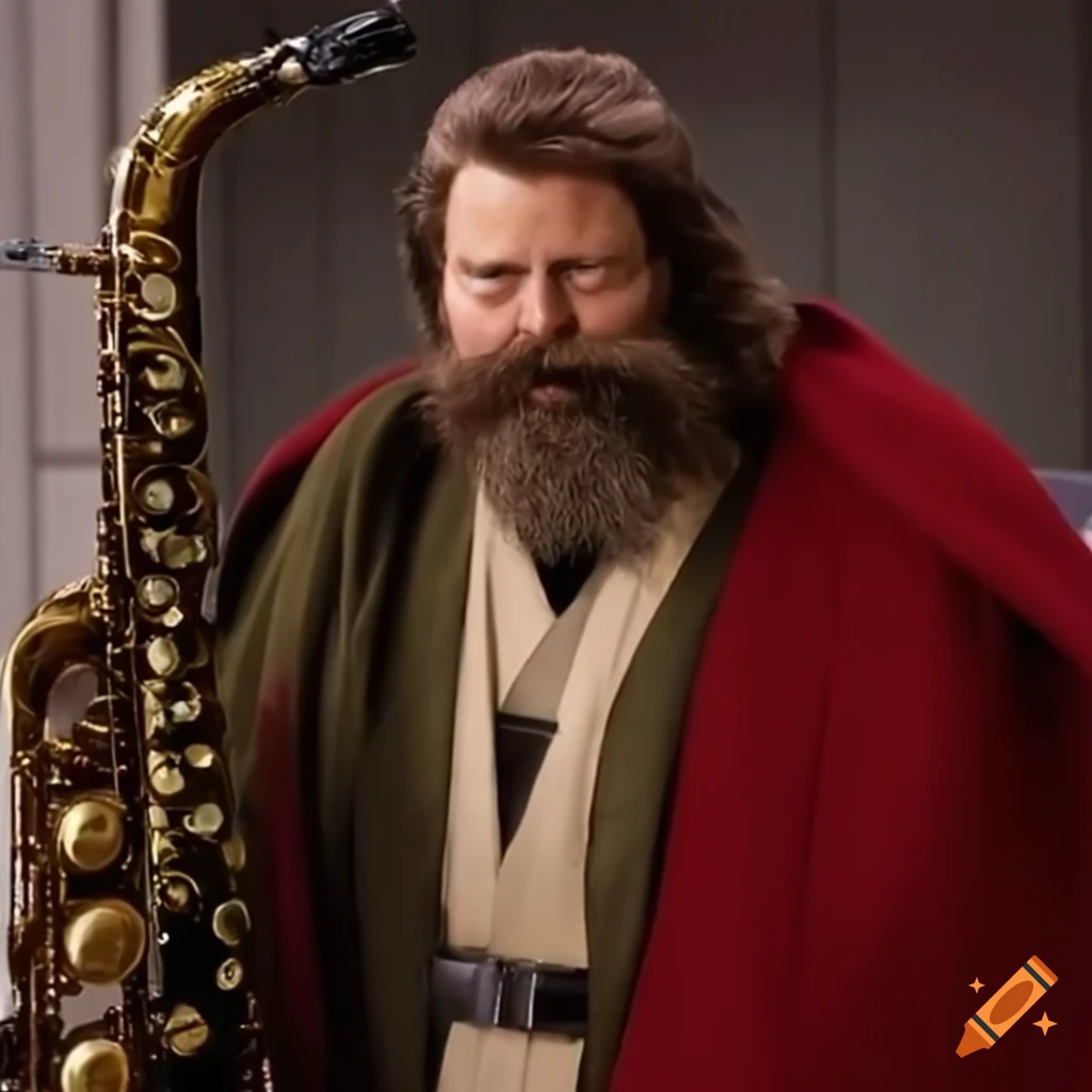 Does Nick Offerman Play Saxophone