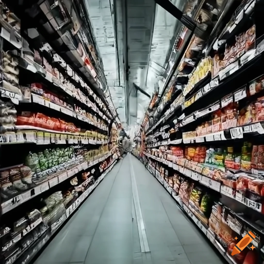 Image Of A Giant Grocery Store On Craiyon