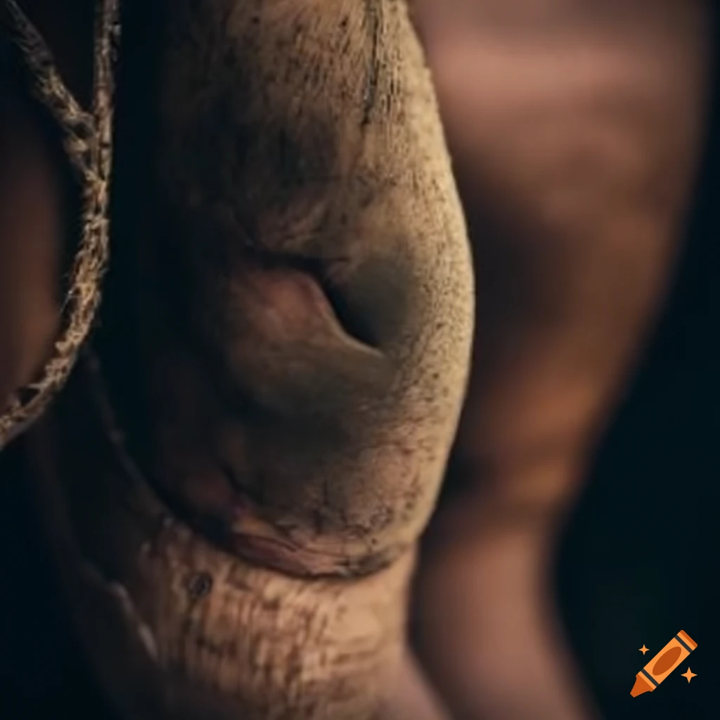 image of dirty bandages