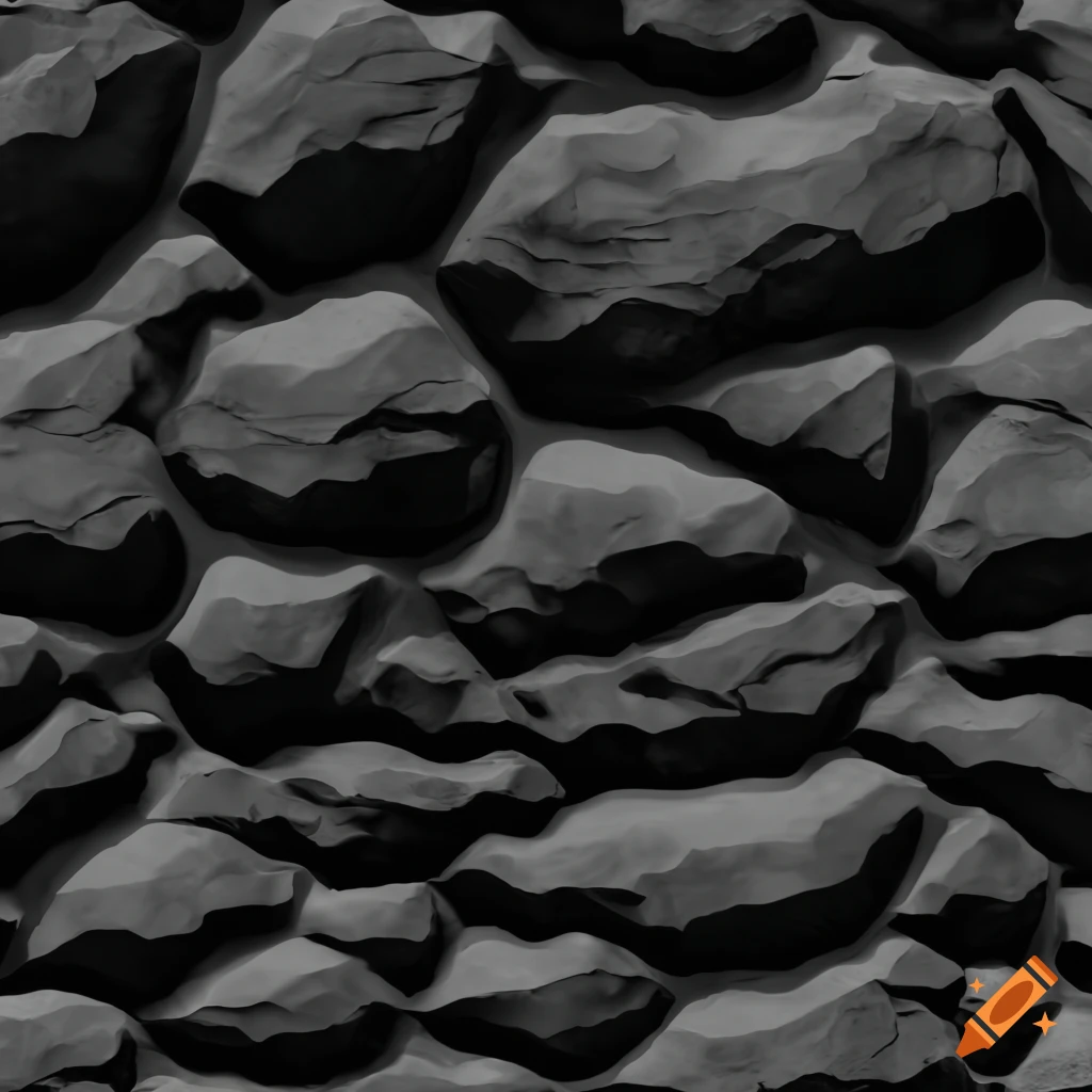 black and white rock texture