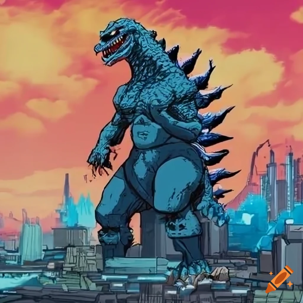 Polygon Pictures Producing New 'Godzilla' Anime Feature for TOHO |  Animation World Network