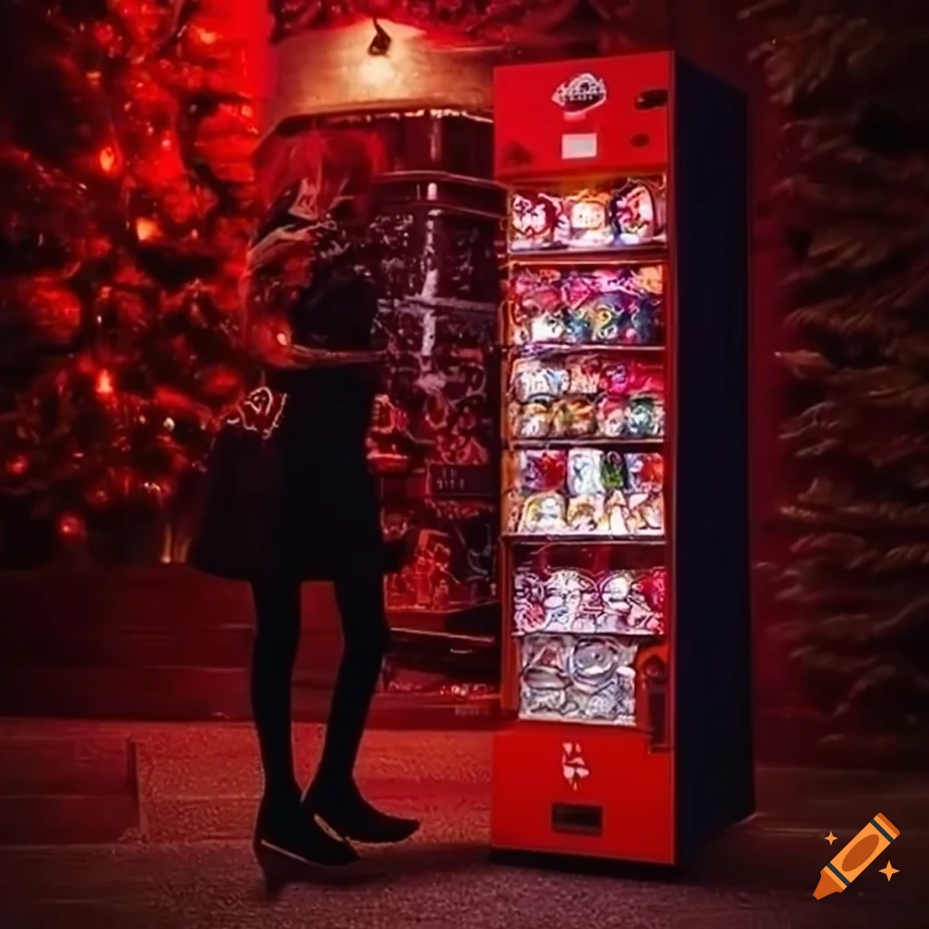 Christmas vending machine