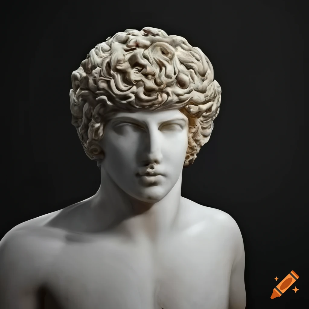 marble statue of Antinous