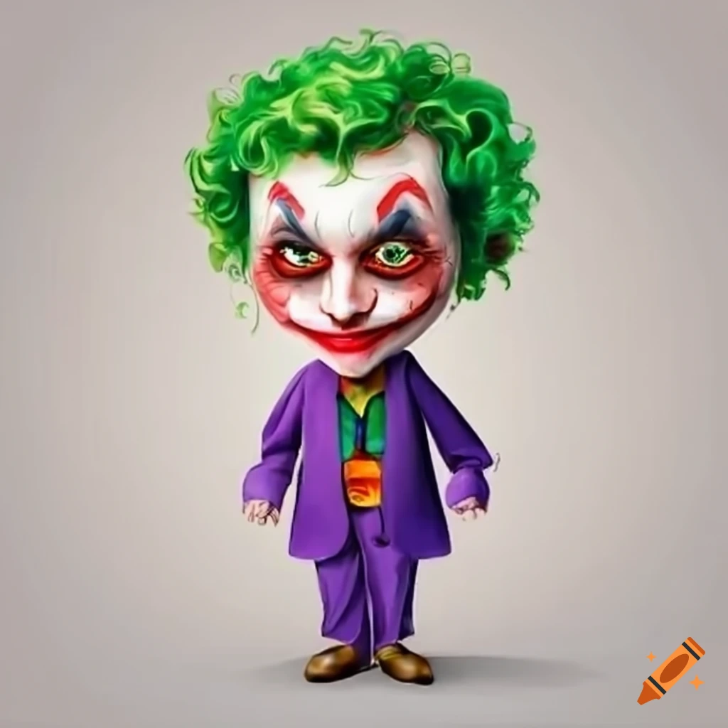 cute cartoon baby joker