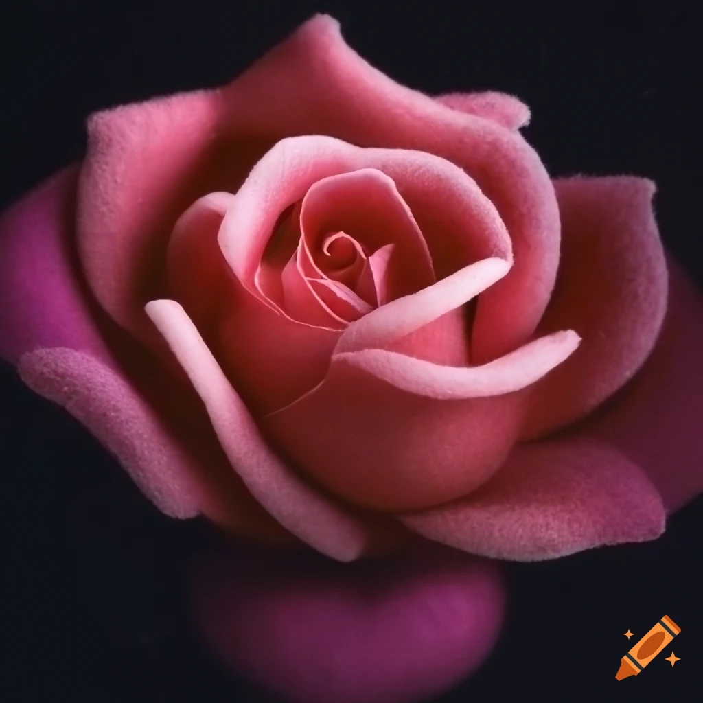 rose felt flower