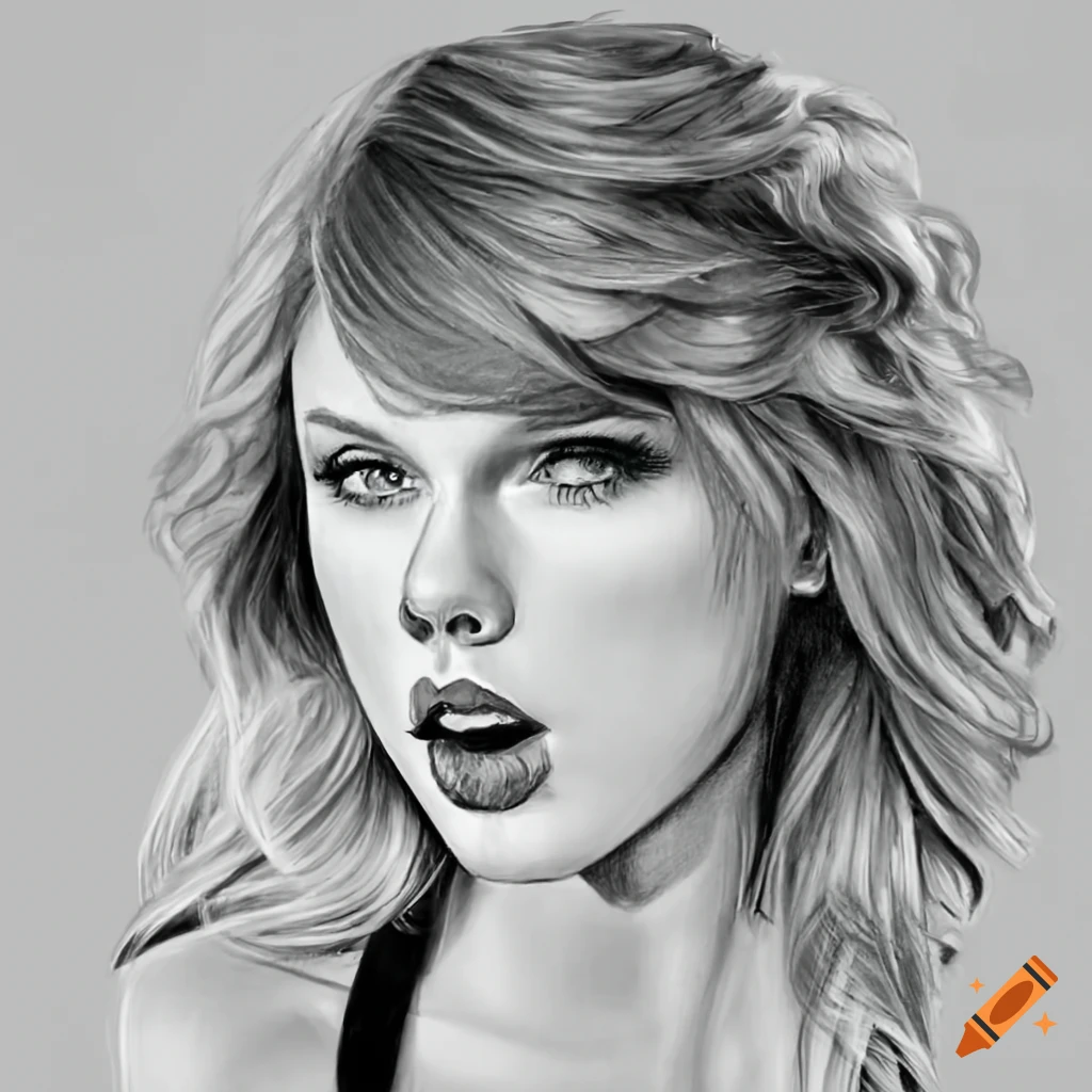 Taylor Swift Drawing by Keerthana Puthuvaya - Fine Art America