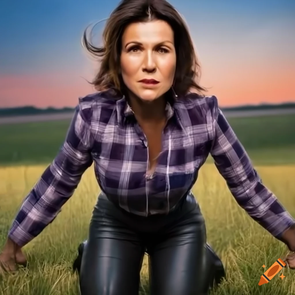photograph of a hyperrealistic portrait of a farmers' wife