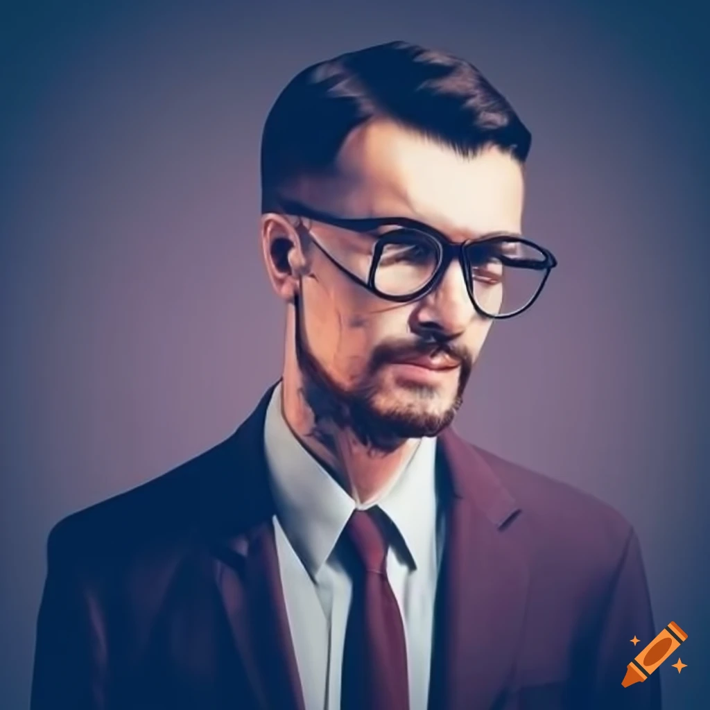 Business professional working on oracle database server on Craiyon