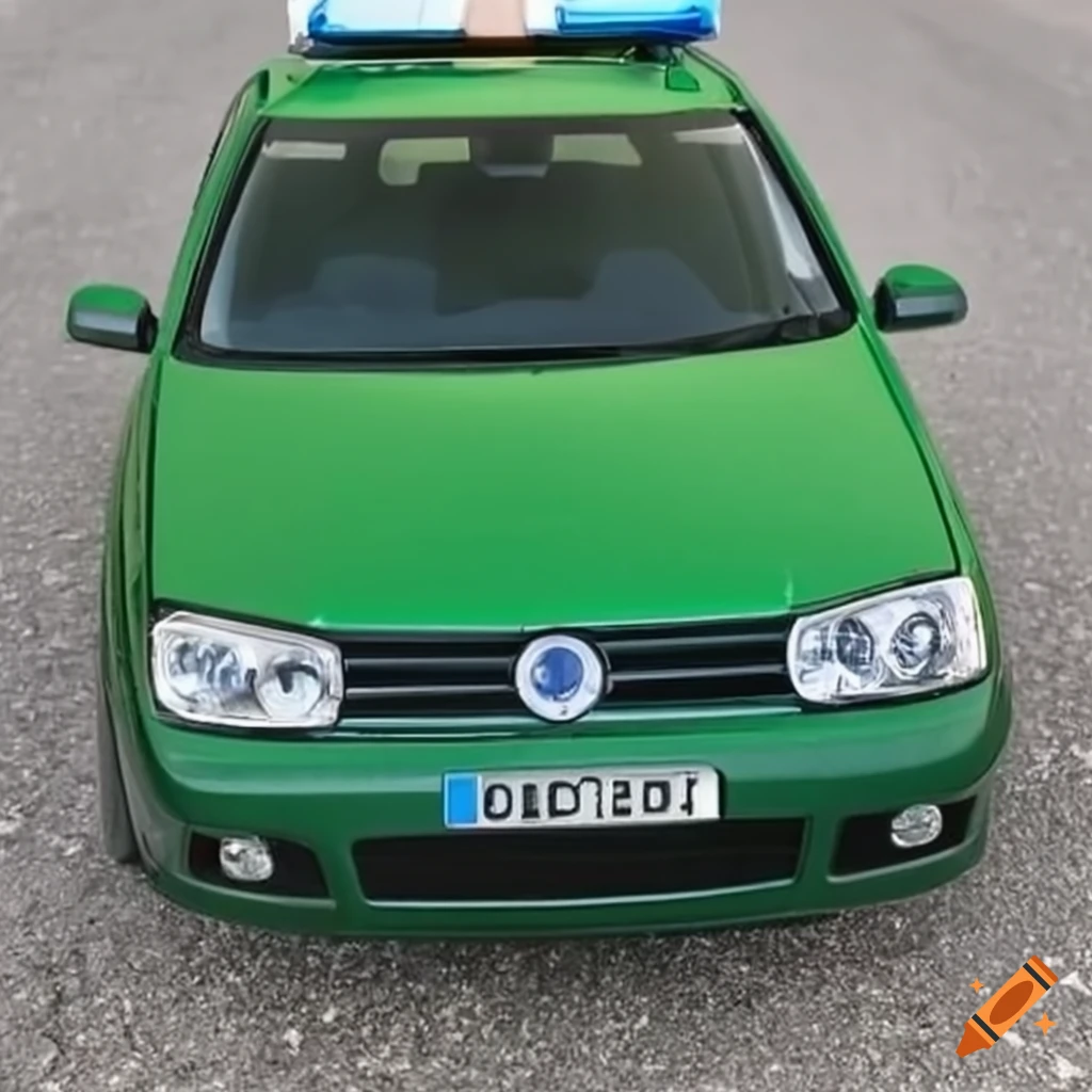 Volkswagen Golf Mk4 GTI with custom modifications on Craiyon