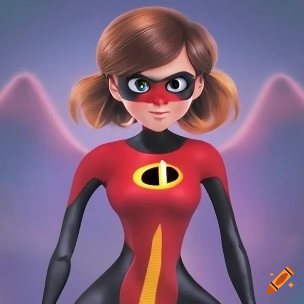 Miraculous ladybug with elastigirl's powers